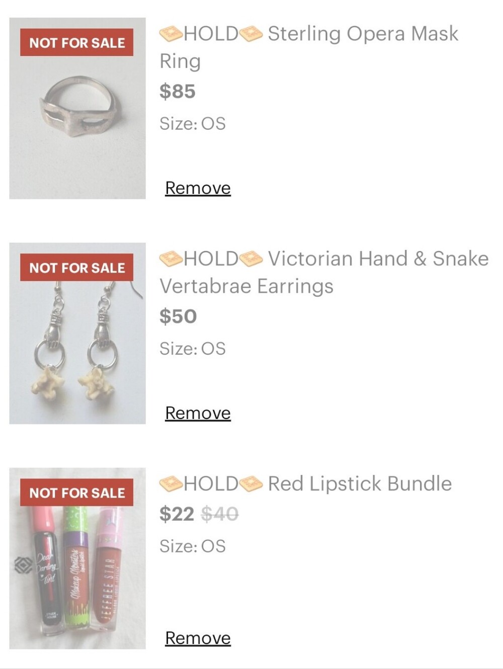 Bundle for @horrorcunt - Picture 2 of 3